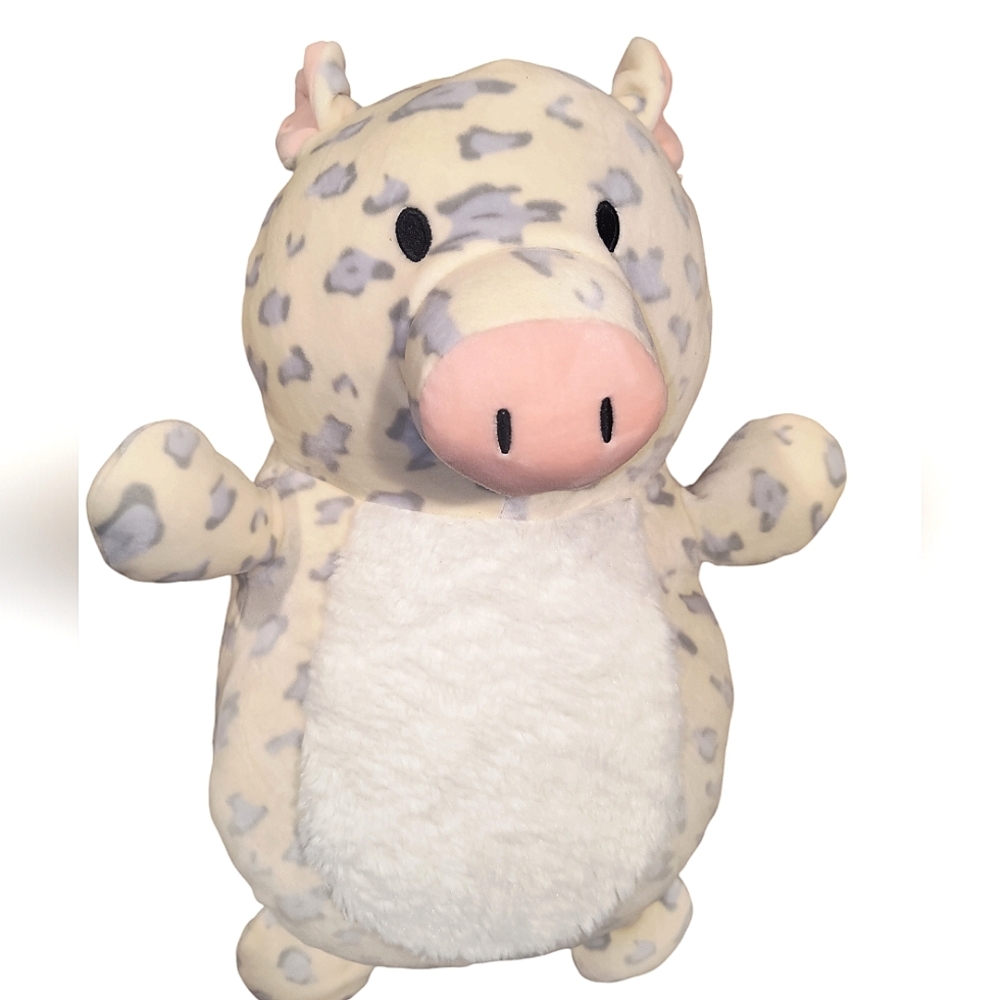 Squishmallow HugMees Collectible 14" Rosie The Leopard Print Pig